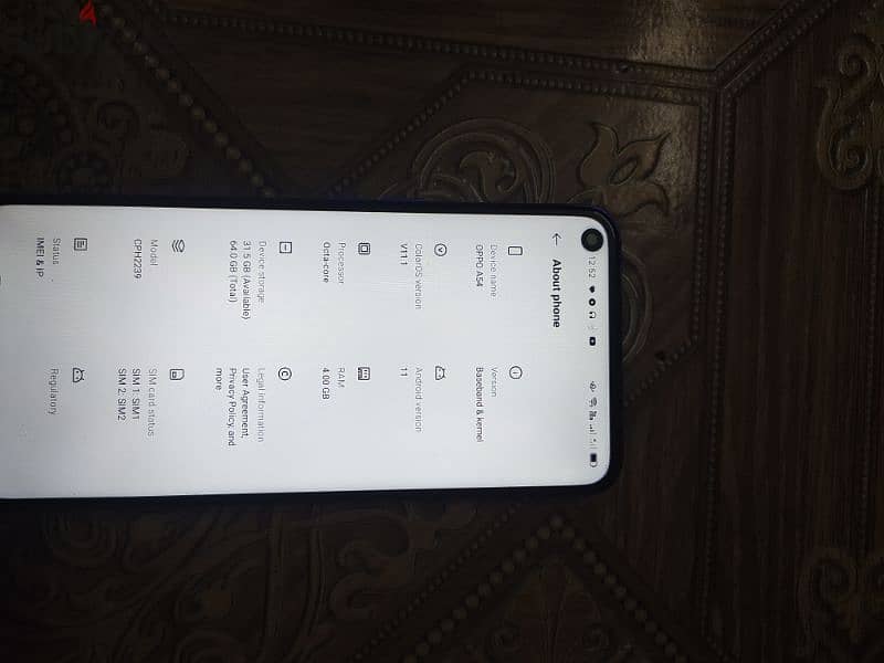 for sale oppo A54 good condition 3
