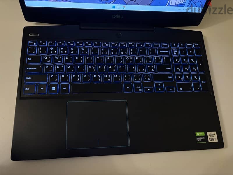 Dell Gaming laptop, i7, 16 GB RAM, GTX 1650Ti 4