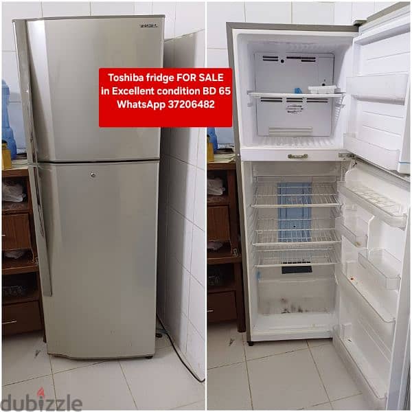 washing machine and frg for sale with Delivery 13