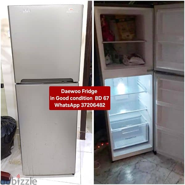 fridge and wmachine for sale with Delivery 10