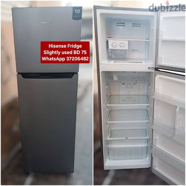 fridge and wmachine for sale with Delivery 12