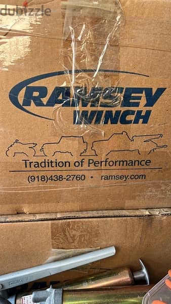 Ramsey TR 5000 winch         ونش سحب 3