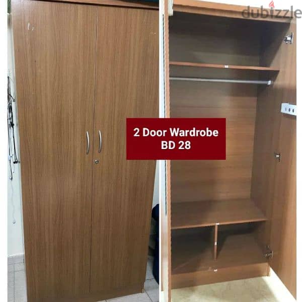 3 Door large size wardrobe and other items for sale with Delivery 13