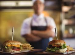 Urgent required cook for burger restaurant 0