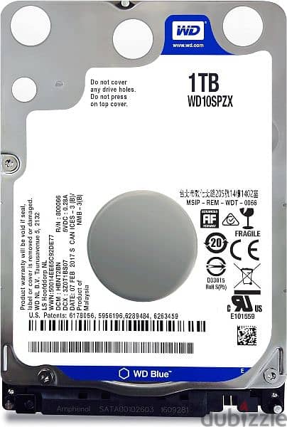 WD HDD 1000 GB (1TB) 0