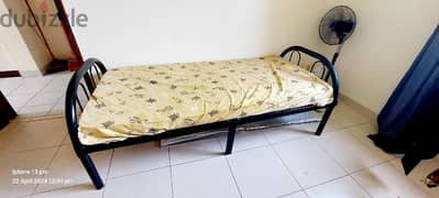 almost new bed with mattress