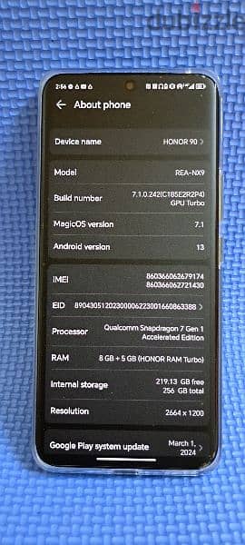 Honer 90 5G Ram-8GB -256 GB Very good condition 3