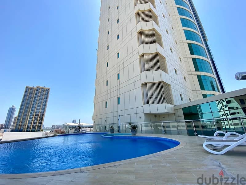 2 Bedrooms apartment for rent in Seef 11