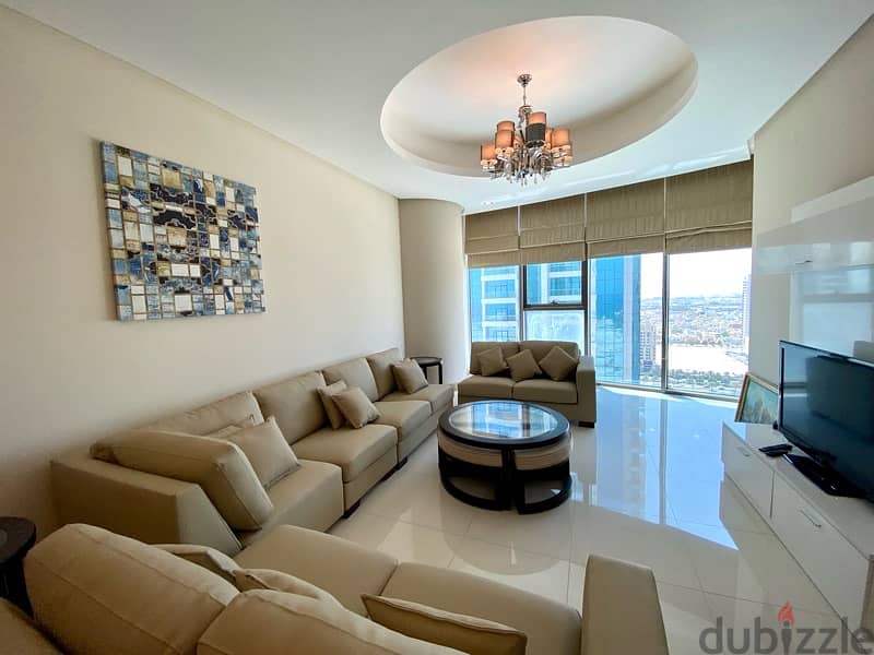 2 Bedrooms apartment for rent in Seef 17