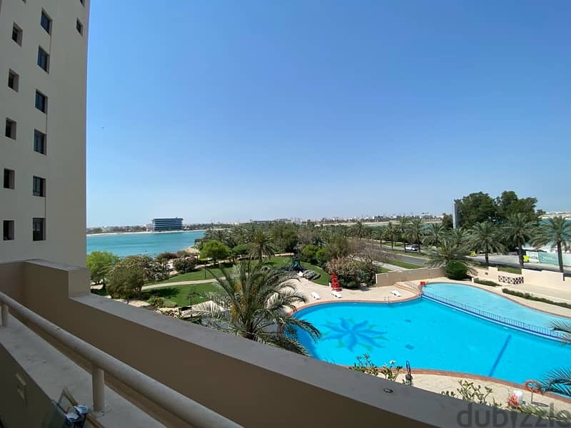 One bedroom apartment for rent in amwaj island 18