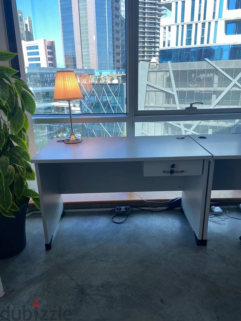 Modern office desk designed for productivity and style 1