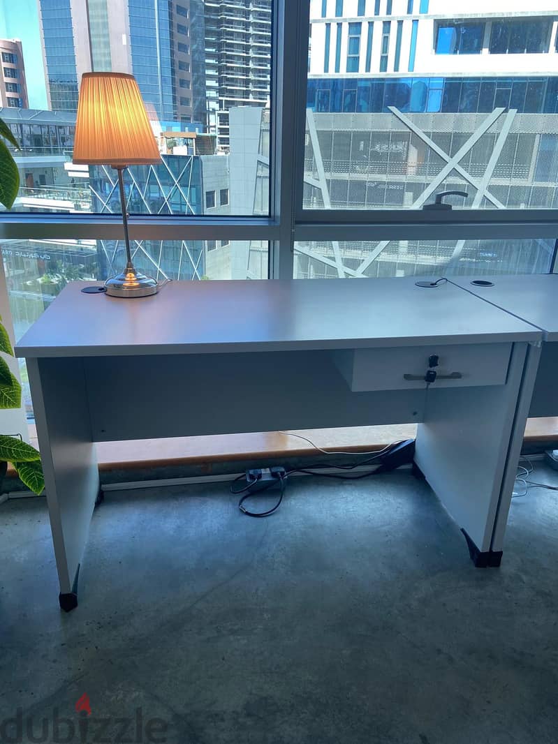 Modern office desk designed for productivity and style 2