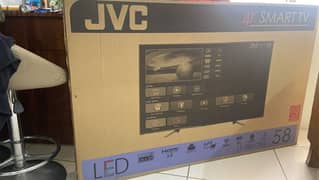 New unused JVC 58 inch  ULTRA HD SMART TV