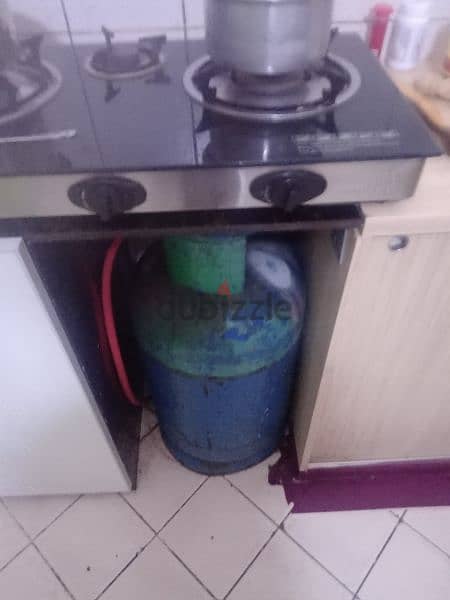 gas stove with cylinder 2