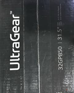 lG ultragear 32GP850 31.5in 0
