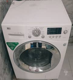 LG 8/5kg Front Load Washing Machine With Drayer