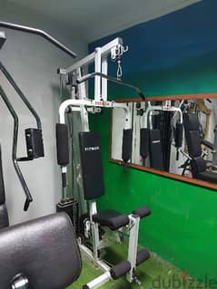 heavy home gym with iron 75kg plats 100bd 0