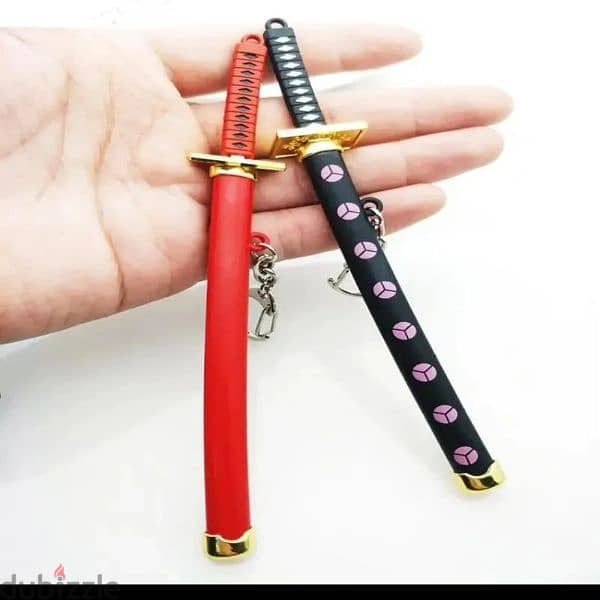 Mini Toy Samurai Knife Key Chain, Toy Metal
Weapon Sword Keychain Key 3