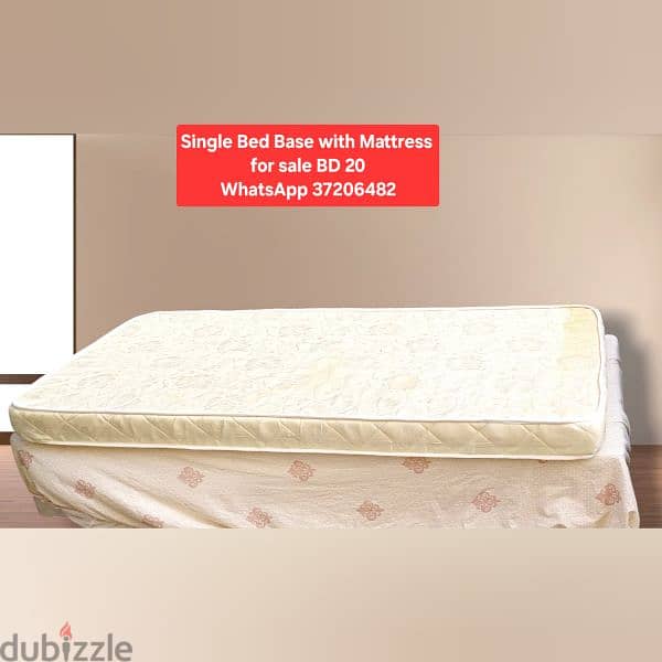 Variety of single bed with mattress For sale with Delivery 7