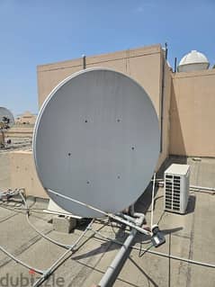 Arabsat, Ni least & Airtel dish receiver sale & fixing & Net working 0