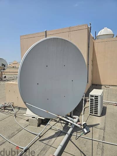 Arabsat, Nilesat & Airtel dish receiver sale & fixing & Net working