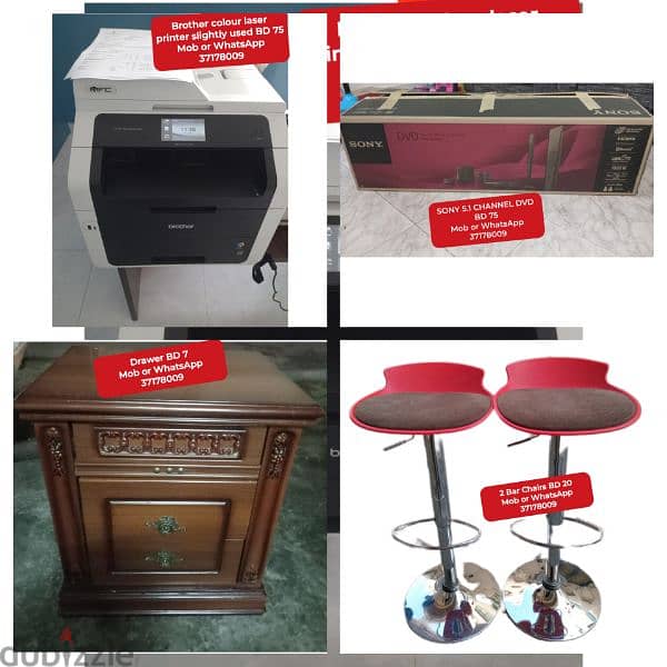 3 door cupboard and other household items for sale with delivery 16
