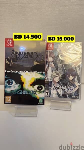 nintendo switch games- choose 2