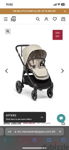 Mamas and Papas Unused stroller