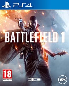 PS4 GAME BATTLEFIELD 1 AT 5.990 0