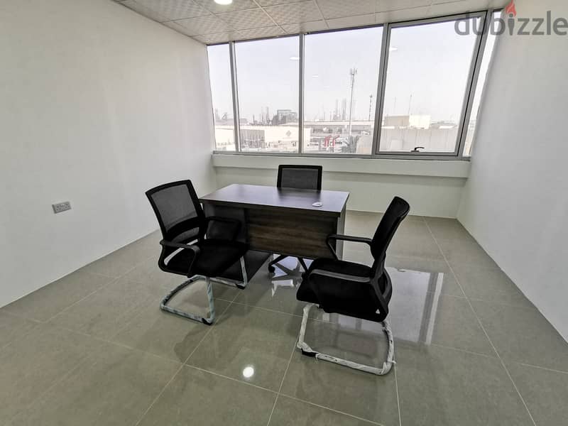 Limited Offer /Monthly  Hurry Up office for rent only 75 BHD 6
