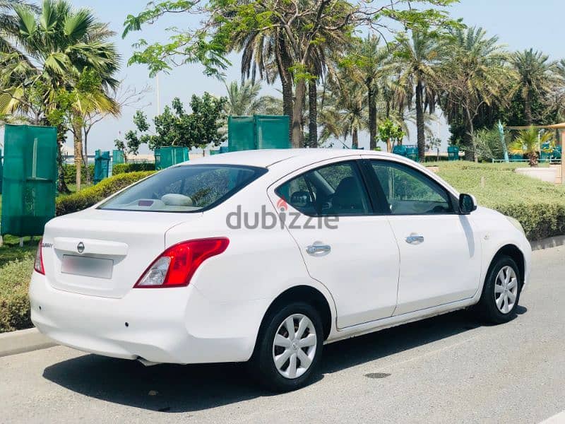 Nissan Sunny 2013 model Zero accident report car available for sale 3