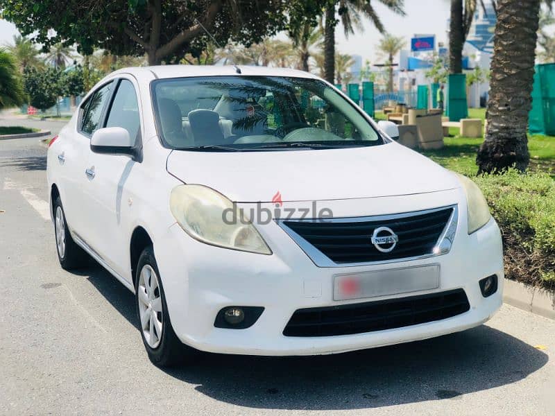 Nissan Sunny 2013 model Zero accident report car available for sale 5