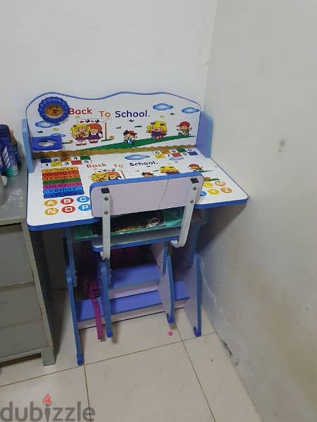 children's cycle and Study Table for Sale 1