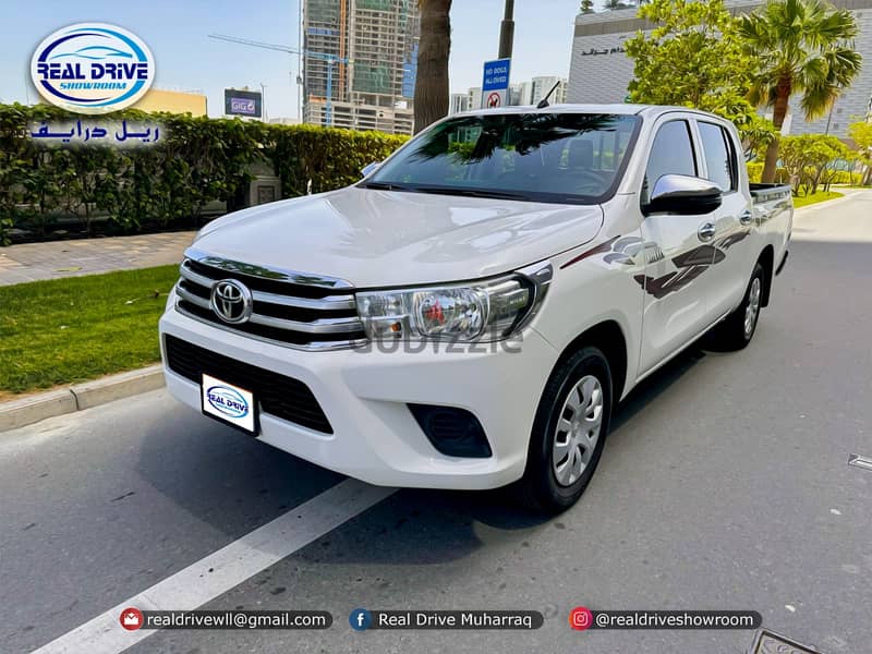 TOYOTA HILUX 2.0 L DOUBLE CABIN  Year-2019 Engine-2.0L Odometer- 49000 1