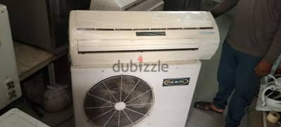 Split ac Available for sale 95 bd with fixing 4 Metor coper pipe 0