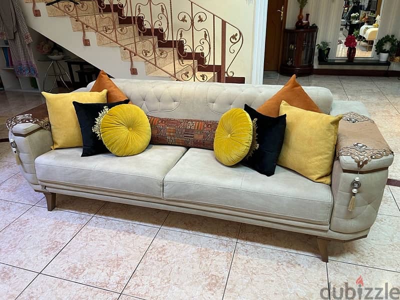4 pc Ahmad Sharif Designer Sofa Set 1