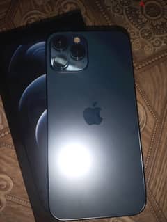 i phone 12 pro max clour blue with box  256gb memory  every thing ok