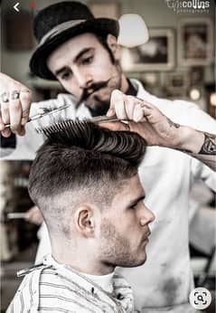 looking for a barber men for a gents saloon with  experience , 0