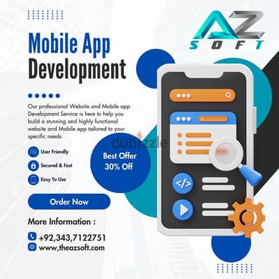 Professional Website Mobile app & Web App Design & Development.