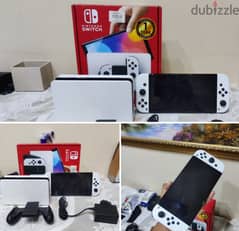 Nintendo Switch Oled Excellent Condition White version