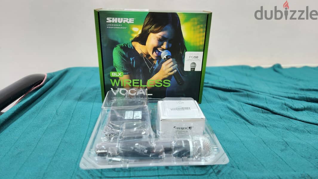 MICRO PHONE | PG58 | SHURE WIRELESS VOCAL  PROFESSIONAL MIC 6