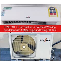 Split and window acs for sale with Delivery fixing 0