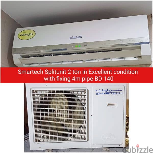 Split and window acs for sale with Delivery fixing 16