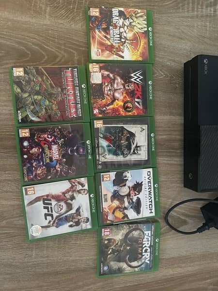 Xbox one with popular games 1