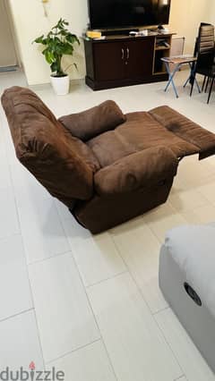 Moving Recliner Single seater Sofa