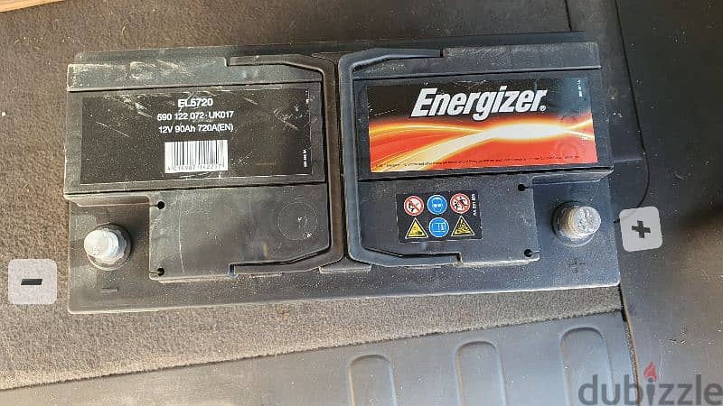 energizer car battery 90AH 1