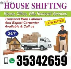 Lowest Rate Furniture Mover Fixing Carpenter labour 0