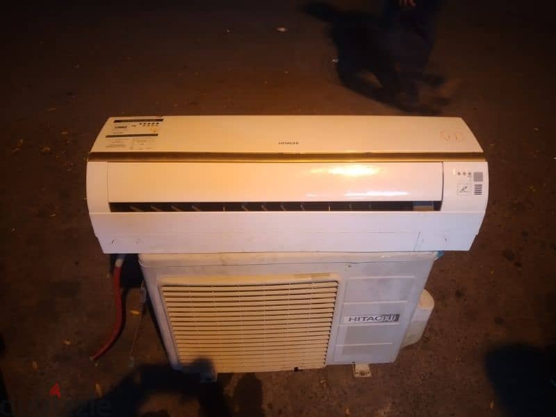 split AC for sale with fixing good condition good working 1.5 ton 6