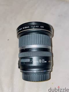 Canon EFS 10-22mm 1:3.5-4.5 USM Ultrasonic Lens