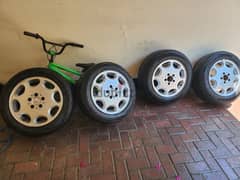 mercedes w140 16 inch 8 hole alloy rim wheels